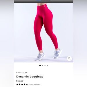 Rosa Pink Dynamic Leggings